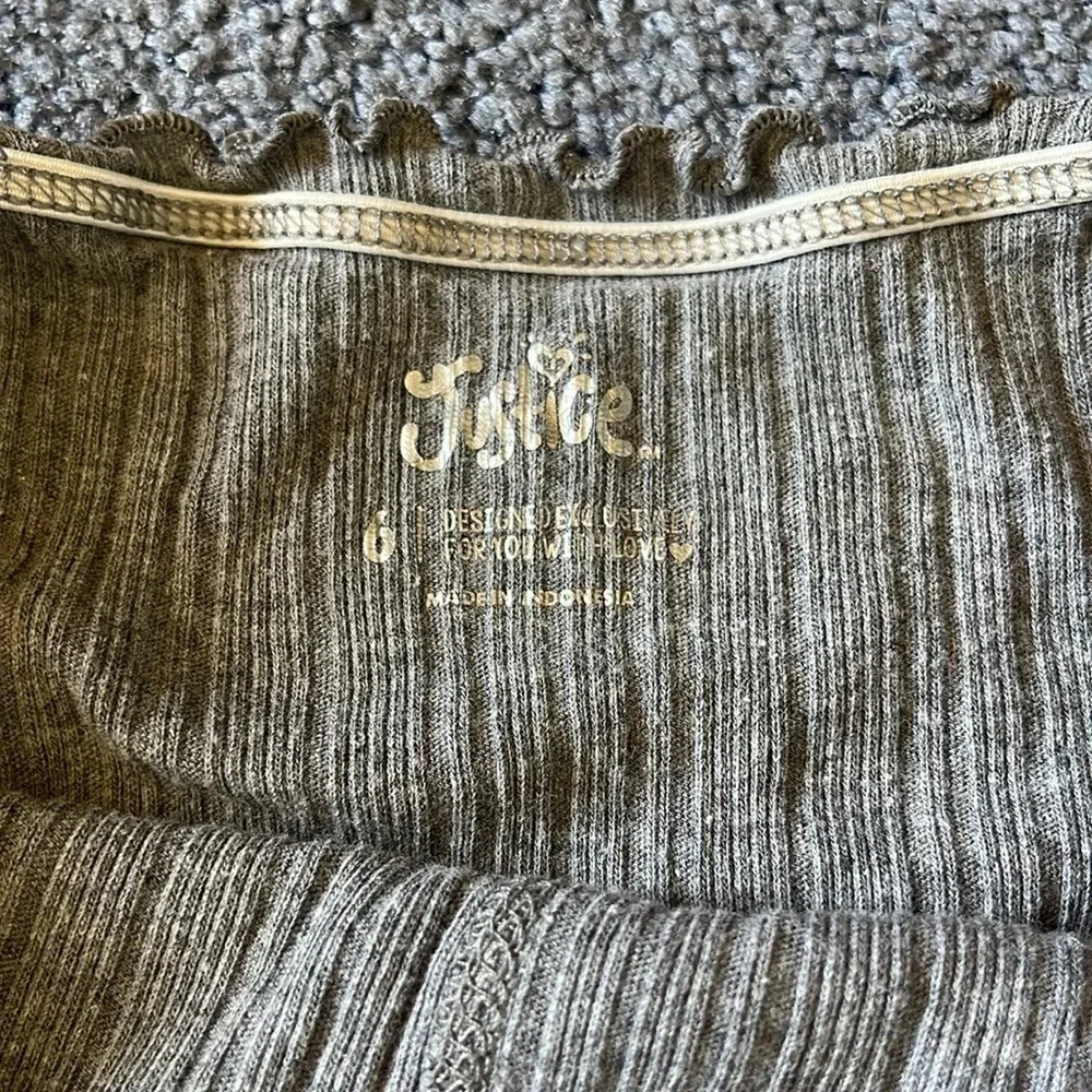 Justice chic gray